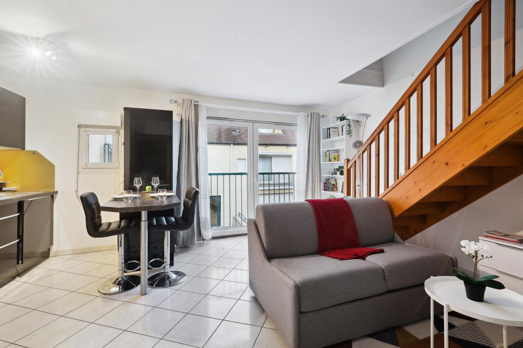 Chic Apart Duplex With Parking Palaiseau Luaran gambar